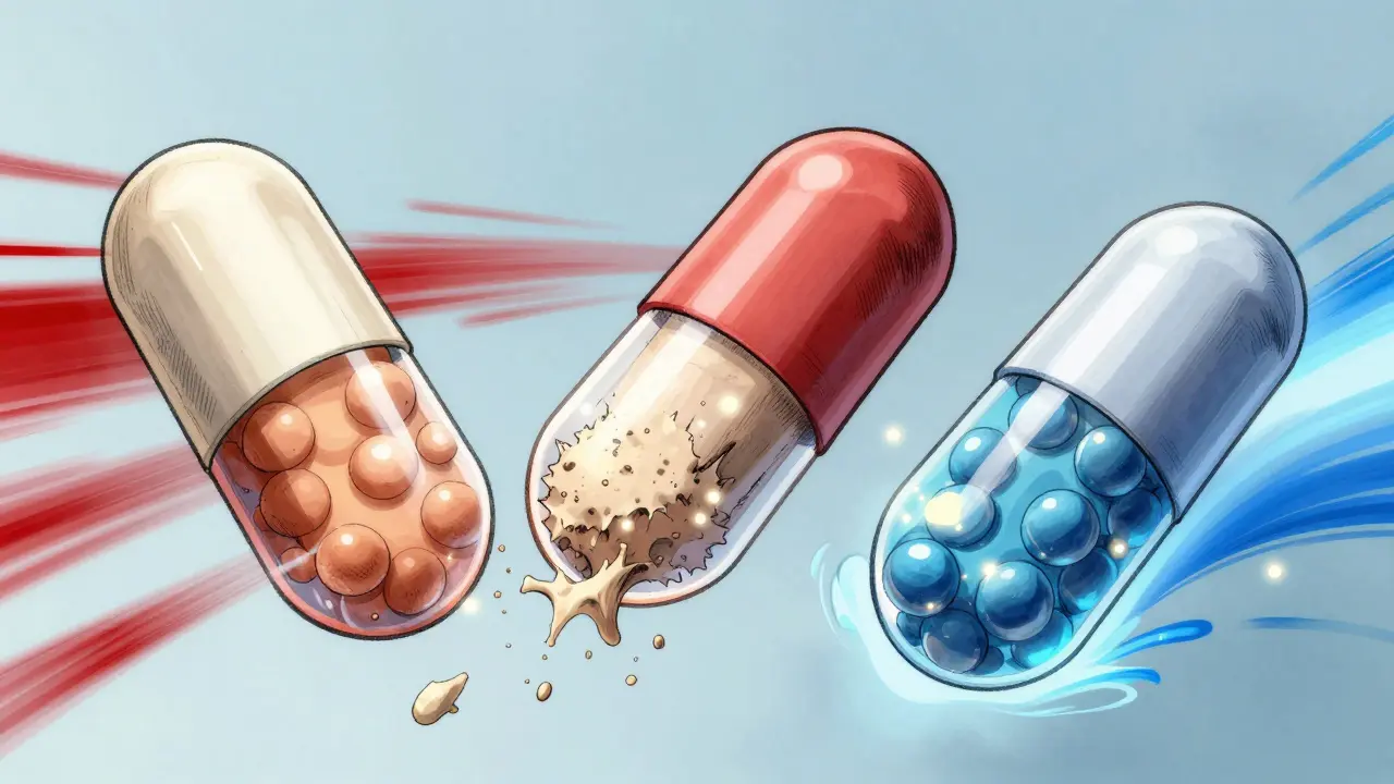 Formulation Differences and Side Effects: Tablets, Capsules, and Extended-Release Medications